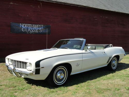 1969 chevy camaro ss 350 v8 convertible cold ac rust free no reserve world wide