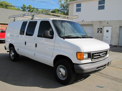 Ford e-250 cargo van!!! 4.6 liter v8!!! roof racks and shelves!!! power all!!!