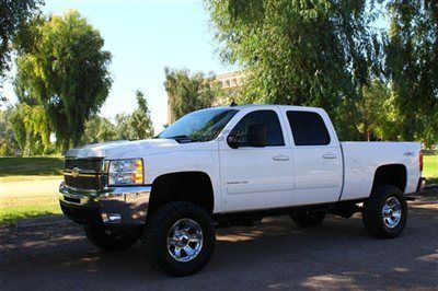 Lifted duramax diesel 4x4 rcd lift, amp running boards, leather, xd wheels, bose