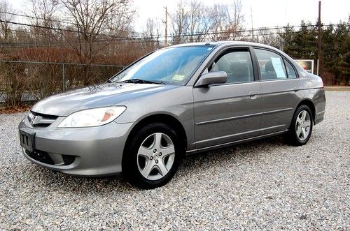 2005 honda civic ex sedan, 1.7 liter 4 cyl, auto trans..no reserve... runs nice