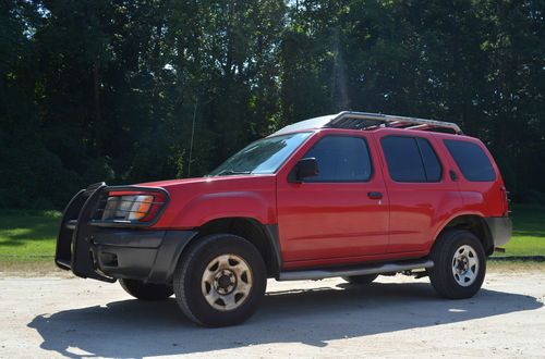 2000 nissan xterra 4cyl manual transmission tow hitch push bar great shape!