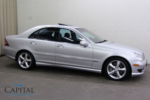 Very cheap mercedes c230 sport! amg style w/heated seats moonroof c240 or c280