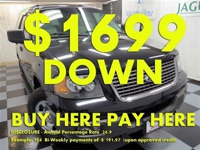 2003(03)expedition xlt we finance bad credit! buy here pay here low down $1699