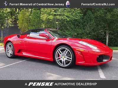 2dr convertible spider low miles f1 auto transmission 4.3l v8 red