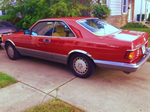 1988 mercedes-benz 560sec base coupe 2-door 5.6l