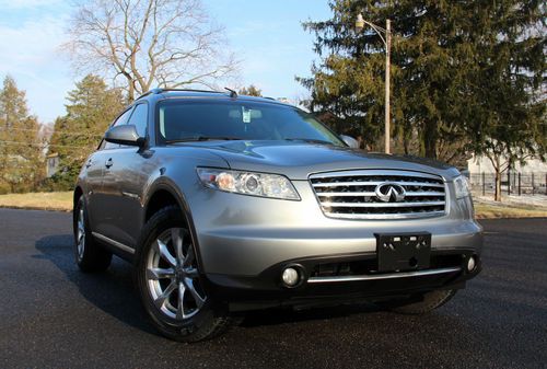 2007 infiniti fx35 sunroof xenon leather navigation rear cam only 65k miles