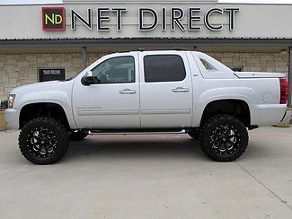 12 4wd htd leather new 7&#034; lift fuel rims tires side steps 29k mi net direct auto