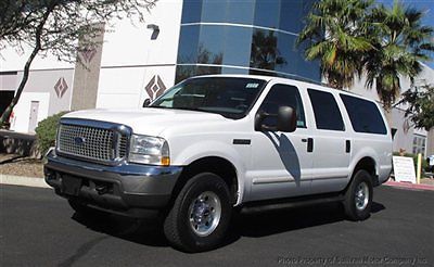 2004 ford excursion xlt 4x4 clean turbo diesel 1 owner hard to find nice ones