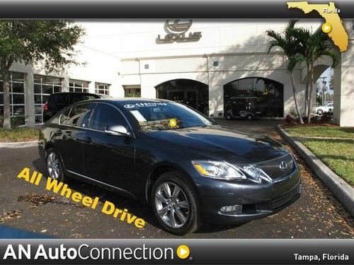 Lexus gs 350 factory certified with navigation all wheel drive