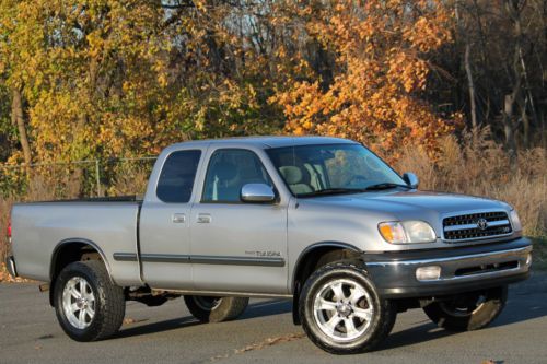 2001 toyota tundra access cab 4x4 4.7l v8 1-owner clean carfax timing belt done!