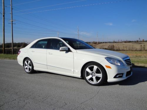 2011 mercedes benz e350 luxury 4matic like new panoramic bluetooth aux awd nice!