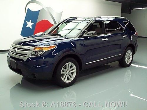 2012 ford explorer xlt 4wd htd leather rear cam 25k mi! texas direct auto