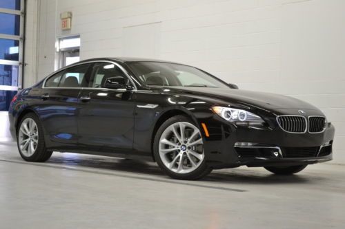 Great lease/buy! 14 bmw 640xi gc cold weather no reserve 19&#034; wheel nav camera