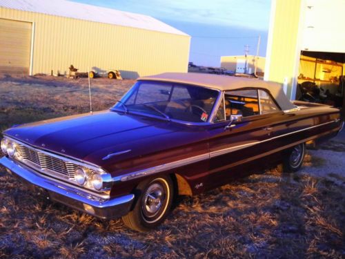 1964 ford galaxie 500 xl convertible