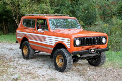Super clean and correct, highly optioned 1979 scout ii. ps, pb, auto, v8, 4x4,ac