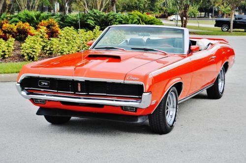 As good as it gets sweet 1969 mercury cougar xr7 convertible 351 v-8 p.s,p.b wow