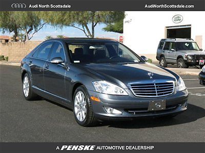 2007 s-550- rwd-premium 1 package-sun roof- navigation-leather-64k miles