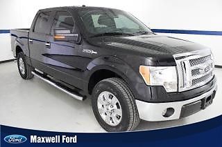 12 ford f150 4x2 crew cab xlt 1 owner, running boards, we finance!