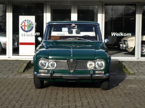 Alfa romeo 1965 giulia 1600 super