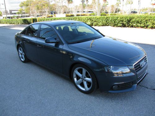 Audi a4 2010 premium 2.0t xenons, leather, heated seats, 44k... no reserve