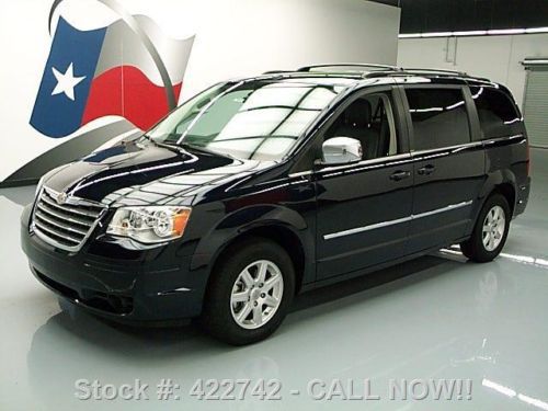 2010 chrysler town &amp; country touring plus rear cam dvd! texas direct auto