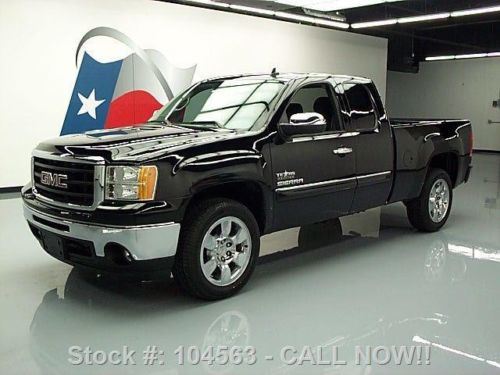 2011 gmc sierra extended cab tx edition 6-pass 20&#039;s 36k texas direct auto