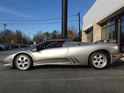 1999 lamborghini diablo vt roadster low low miles rare edition spectacular car!