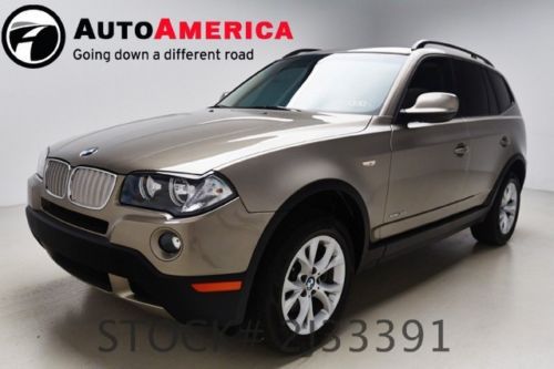56k one 1 owner low miles 2010 bmw x3 awd 30i nav panoramic roof leather seats