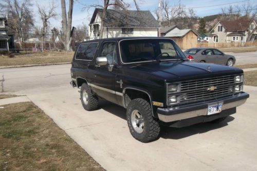 Find used 1984 Chevrolet K5 Blazer Silverado Sport Utility ...