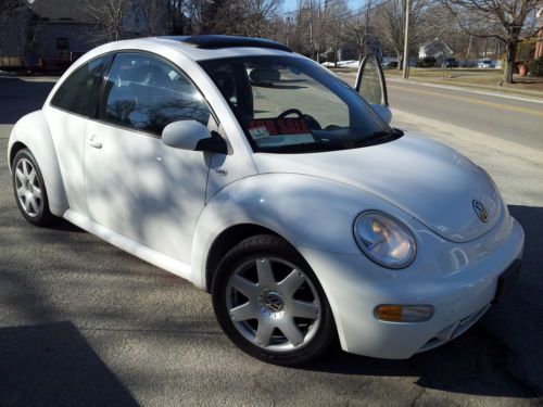 2002 v.w. beetle glx one owner, garaged vehicle, little old man