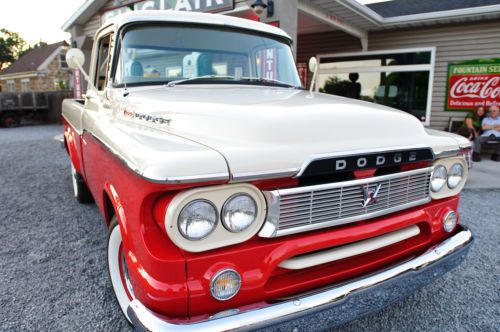 1960 dodge pickup base 5.2l, truck, pick up, v8, towing, restored,