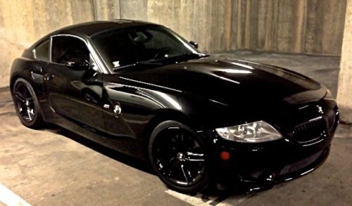 2007 bmw m coupe -  fully customized &amp; blacked out