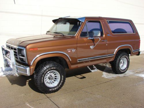 Awesome ford bronco xlt 4x4 trailer special 351 5.8l c6 9&#034; dana 44