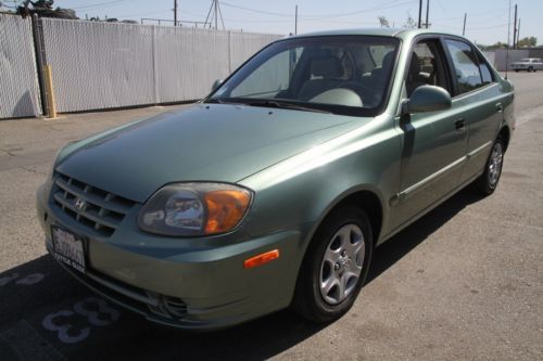 2004 hyundai accent gl automatic 4 cylinder no reserve