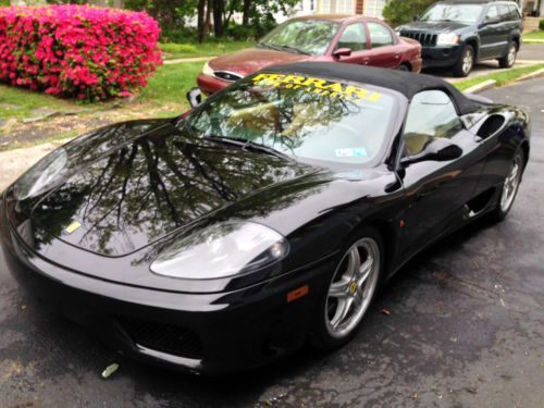 2004 ferrari 360 spider convertible 2-door 3.6l