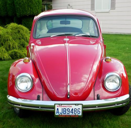 1969 volkswagen beetle bug classic beautiful restoration 1641 cc new engine