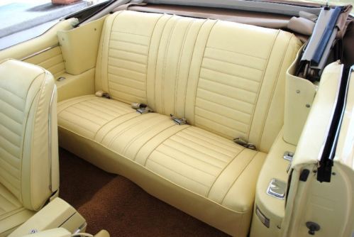1967 Oldsmobile 442 Convertible Saffron Yellow Bucket Seats 400CID V8 Auto A/C, US $59,950.00, image 67