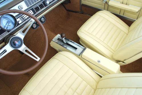 1967 Oldsmobile 442 Convertible Saffron Yellow Bucket Seats 400CID V8 Auto A/C, US $59,950.00, image 81