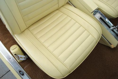 1967 Oldsmobile 442 Convertible Saffron Yellow Bucket Seats 400CID V8 Auto A/C, US $59,950.00, image 86