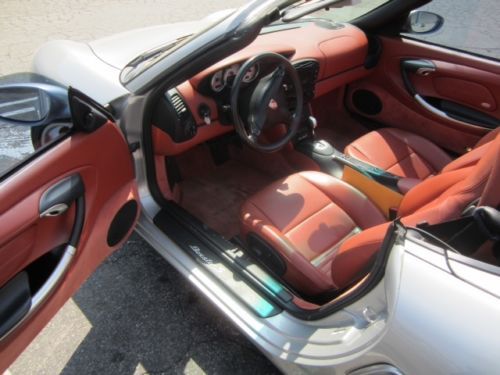 Find Used Porsche Boxster S Type Meridian Silver W Red