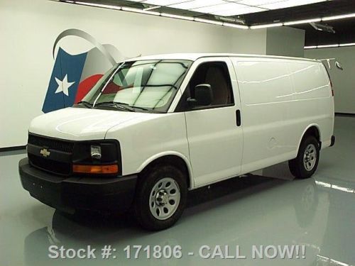 2011 chevy express 1500 cargo van 4.3l v6 one owner 30k texas direct auto