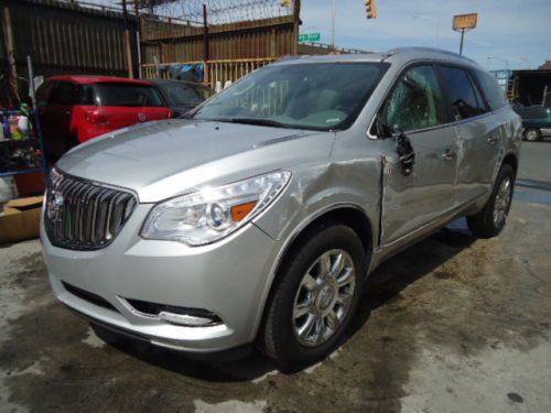 2014 buick enclave awd suv - loaded - salvage/repairable - nice builder!