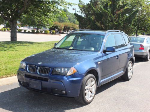 2006 bmw x3 3.0i sport awd - looks/runs/drives good, clean carfax, loaded!!