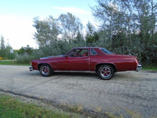 1976 pontiac grand prix sj coupe 2-door 6.6l