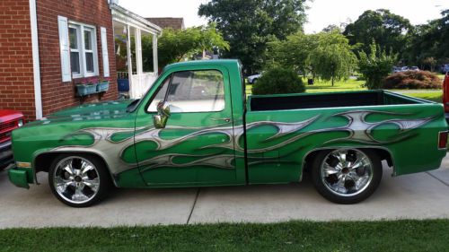 Sell used 1986 chevy short bed, custom paint, shop truck ...