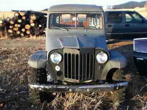 Jeep Wagoneer For Sale >> Sell used 1958 Willys Jeep Wagon 6cyl 4x4 Barn Doors NO RESERVE!!! in Anaconda, Montana, United ... Jeep Wagoneer For Sale >> Sell used 1958 Willys Jeep Wagon 6cyl 4x4 Barn Doors NO RESERVE!!! in Anaconda, Montana, United ...