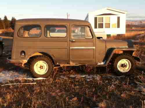 Jeep Wagoneer For Sale >> Sell used 1958 Willys Jeep Wagon 6cyl 4x4 Barn Doors NO RESERVE!!! in Anaconda, Montana, United ... Jeep Wagoneer For Sale >> Sell used 1958 Willys Jeep Wagon 6cyl 4x4 Barn Doors NO RESERVE!!! in Anaconda, Montana, United ...