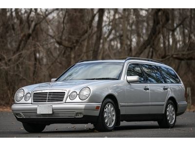 1999 mercedes e320 wagon 4matic 1 owner low miles 3rd row cold package