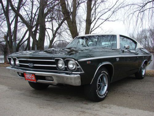 1969 chevrolet chevelle ss 396 #&#039;s matching factory 4-speed (425h.p.) no reserve