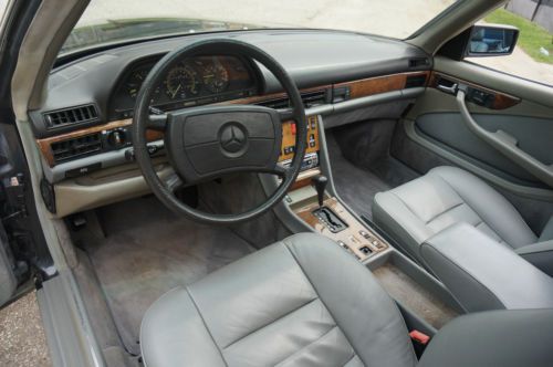 1985 Mercedes Benz 500SEC Coupe No Reserve 500 SEC Low Miles Rare Car, image 14